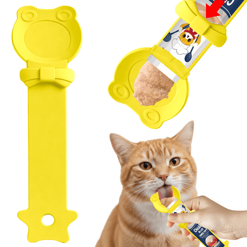 Chef Kitty Cat Treat Spoon — wholesale case of 6