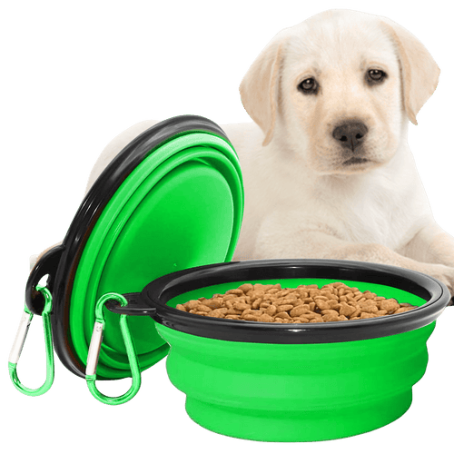 Chef Kitty Collapsible Travel Bowl — wholesale case of 6